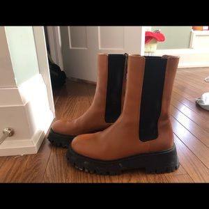 Zara brown boots